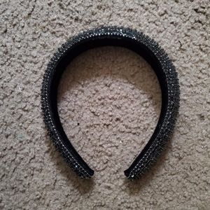 Black Rhinestone Headband